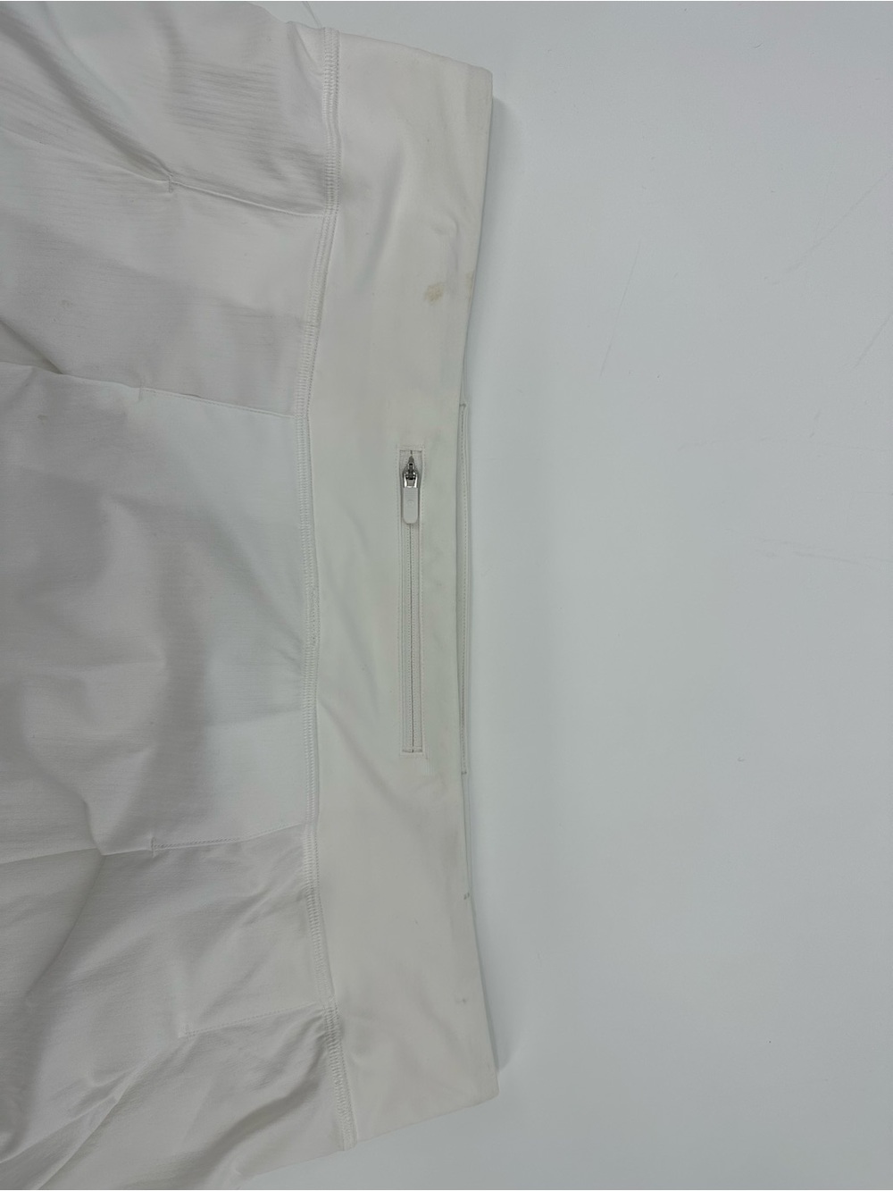 NWT lululemon athletica White Pace Rival Extra Long Performance Skort - Picture 9 of 16